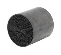 Aramox Catalizador Universal de Escape para Motocicleta, Silenciador Medio Delantero, Acero Inoxidable, 48 x 50mm