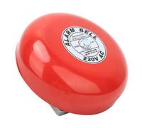Aramox CB-6B Campana de Alarma contra Incendios Campana Redonda Circular de Cúpula 150 Mm 95 DB Rojo Alarma de Ascensor para Edificios Industriales AC220 V 60 MA c