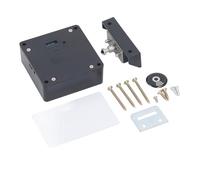 Aramox Cerradura de Gabinete, Material ABS, Cerradura de Cajón Electrónica Programable para Almacenamiento y Seguridad en el Hogar