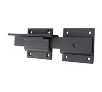 Aramox Cerradura de Pestillo de Puerta Abatible Versátil, Diseño Exquisito para Seguridad de Puertas de Granero y Vallas de Madera, Acero Al Carbono