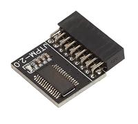 Aramox Chip de Reemplazo del Módulo TPM2.0, 18 Pines para Datos Cifrados, 11 Compatibilidad, 7 64 bits con Soporte DDR3