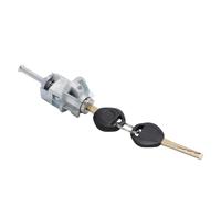 Aramox Cilindro de Bloqueo de Puerta Delantera Izquierda con 2 Llaves, Conjunto de Bloqueo del Lado del Conductor de Reemplazo para 325Ci 325i 325xi 330Ci 330xi M3 OEM 51217019975