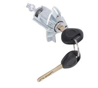 Aramox Cilindro de Cerradura de Puerta del Conductor Delantero Izquierdo con 2 Llaves, Reemplazo de Metal ABS para X5 E53 3.0i 4.4i 4.6i 4.8is 2000-2006 OEM 51217035421