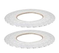 Aramox Cinta Adhesiva de Doble Cara, Cinta Acrílica No Tejida Blanca para Pantalla de Teléfono, de Doble Cara de 2mm, 3mm, 5mm X 5000cm para Reparación de LCD, Calor 176F (blanca 3mm)