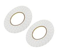 Aramox Cinta Adhesiva de Doble Cara, Cinta Acrílica No Tejida Blanca para Pantalla de Teléfono, de Doble Cara de 2mm, 3mm, 5mm X 5000cm para Reparación de LCD, Calor 176F (blanca 2mm)