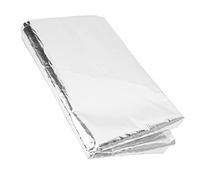 Aramox Cinta Autoadhesiva Reflectante de Protección Térmica Dorada, Aislamiento Térmico Duradero 450F para Cables, Líneas de, Aplicaciones Automotrices (SILVER)