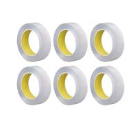 Aramox Cinta de Doble Cara Cinta de Montaje Acrílica Transparente 10 Rollos 30 Mm X 5 M 0,1 Mm para Colgar Cuadros Instalación de Fotografías Decoración de Pared de Oficina en el Hogar Bricolaje