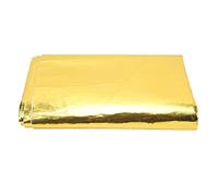 Aramox Cinta de Envoltura de Protección Térmica, Autoadhesiva, Reflectante, Dorada, Cinta de Envoltura de Protección Térmica de Alta Temperatura, Aislamiento Térmico para Envolver (Oro)