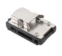 Aramox Cinta Métrica Abrazadera/Soporte para Cinturón Nylon Ligero Aleación de Aluminio Cinta Métrica Antideslizante Herramienta Abrazadera/Soporte para Cinturón para Fontaneros Carpinteros