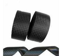 Aramox Cinta para Manillar Antideslizante de Espuma EVA para Bicicleta de Carretera con Tapones de Extremo de 2 M de Longitud para Bicicletas Plegables y de Triatlón (BLACK)