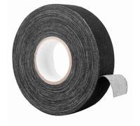 Aramox Cinta para Palos de Hockey, Cinta Deportiva Antideslizante Protectora contra el Desgaste con Fuerte Resistencia a la Tracción, para Equipos de Postes de Raqueta de Hockey y (BLACK)