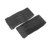 Aramox Cintas de Amarre de Gancho y Bucle, Paquete de 100, Negro, 0.5x5.9 | Correas reutilizables para sujetar cables, longitud ajustable, nailon y poliéster, organización de cables para centros de