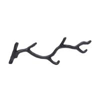 Aramox Colgador de Planta de Hierro Fundido, Soporte Decorativo de Rama | Gancho de Metal Resistente para Jardín Exterior, Exhibidor de Linternas para Interior, Estante de Hierro Forjado Resistente