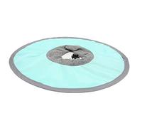 Aramox Collar Ajustable para Gato E, Collar de Recuperación de Poliéster para Gatos, Cono Isabelino con Cordón, Antilamer, Fácil de Limpiar, Uso Flexible para Gatos de Aseo Post-procedimiento (L)