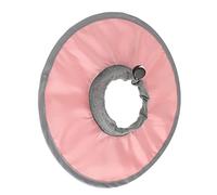 Aramox Collar Ajustable para Gato E, Collar de Recuperación de Poliéster para Gatos, Cono Isabelino con Cordón, Antilamer, Fácil de Limpiar, Uso Flexible para Gatos de Aseo Post-procedimiento (M)