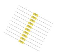 Aramox Condensador Axial de Película de Poliéster, Condensadores de 0,022 UF 630 V para Radios Antiguas y Amplificadores de Tubo, 10 Condensadores de Película Livianos con Rendimiento Estable