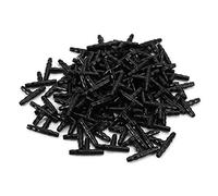 Aramox Conector de Camada de Plástico de 100 Piezas para un de Riego por Goteo con Material Resistente para Plantas en Macetas Accesorios de Riego