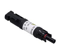 Aramox Conector de Diodo Solar Fotovoltaico, Enchufe de Protección contra Truenos, Soporte de Cable de Panel Impermeable, 1000 V 20 A, Retardante de Llama, Diodo de Bloqueo, Dispositivo (30A)