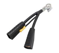 Aramox Conector Rápido para Reparación de Arnés de Batería, Empalme de Terminal de Batería, Adaptador de Cable de de Calibre 4 con Cobre de Alta Resistencia para Cables de