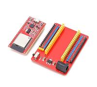 Aramox Conjunto de Módulo de Expansión de Placa de Desarrollo Placa de Expansión PCB con Central Interruptor de Alimentación de Dial de Entrada de CC de 7 a 12 V para Pruebas de Estudio y