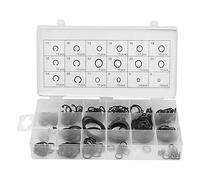 Aramox Conjunto de Surtido Snap Circlip 225pcs, Anillos de Retención de Metal para Proyectos Internos y Externos en Varios Tamaños para Entusiastas de Bricolaje