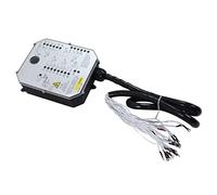 Aramox Control Remoto Industrial ABS Transmisor y Receptor de Grúa de Cobre 800MHz Control Remoto de Polipasto de una Sola Manija para Grúas Transportadoras Minería de Carbón (ABS+Cobre)