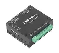 Aramox Controlador de 4 Controladores Interfaz Ethernet Tablero de Control Arquitectura ARM de Salida de Pulso de 300 KHz para Control de Movimiento CNC de 4 Ejes para Usuarios de Fresado Grabador