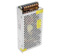 Aramox Controlador de Fuente de Alimentación de Interruptor Controlador de Fuente de Alimentación de Aleación de Aluminio DC 12V 10A 120W Protección contra Sobrecarga Salida Ajustable para Barra de