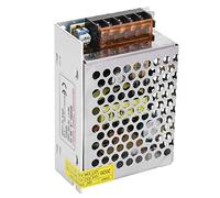 Aramox Controlador de Fuente de Alimentación de Interruptor Controlador de Fuente de Alimentación de Aleación de Aluminio DC 12V 10A 120W Protección contra Sobrecarga Salida Ajustable para Barra de