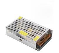 Aramox Controlador de Fuente de Alimentación de Interruptor Controlador de Fuente de Alimentación de Aleación de Aluminio DC 12V 10A 120W Protección contra Sobrecarga Salida Ajustable para Barra de