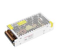 Aramox Controlador de Fuente de Alimentación de Interruptor Controlador de Fuente de Alimentación de Aleación de Aluminio DC 12V 10A 120W Protección contra Sobrecarga Salida Ajustable para Barra de