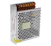 Aramox Controlador de Fuente de Alimentación de Interruptor Controlador de Fuente de Alimentación de Aleación de Aluminio DC 12V 10A 120W Protección contra Sobrecarga Salida Ajustable para Barra de
