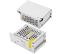 Aramox Controlador de Fuente de Alimentación de Interruptor Controlador de Fuente de Alimentación de Aleación de Aluminio DC 12V 10A 120W Protección contra Sobrecarga Salida Ajustable para Barra de