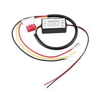 Aramox Controlador de luz de circulación diurna, LED automático Controlador de luz de circulación diurna Dimmer Relay ON/OFF, Negro