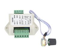 Aramox Controlador de Velocidad del Ventilador Controlador de Ventilador PWM Toma de Control de 4 Cables 5 V con Salida de relé de Detección de Señal FG Cable de 25 Cm para Refrigeración de PC