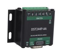 Aramox Convertidor Serie RS232 RS422, Módulo Aislado de Aleación de Aluminio con Indicadores de Señal, Ideal para Controles Industriales y Automatización