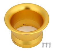 Aramox Copa De Interfaz para Filtro De Aire De 50mm para Carburadores De Moto 24/26/28/30mm - Aleación De Aluminio Duradera - Fácil Instalación - Diseño Eficiente para Mejor Flujo De Aire