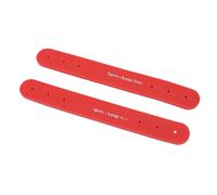 Aramox Correas para Botas de Espuelas de TPE de Primera Calidad, Ojales Ajustables, Conexión Confiable de Espuelas, Ideal para Sesiones de Entrenamiento y Competiciones (Rojo)