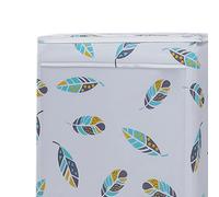 Aramox Cubierta Antipolvo para Lavadora, Protector Impermeable de Dibujos Animados de PEVA, Resistente a los Rayos para Uso en Interiores y Exteriores, Se Adapta a Lavadoras de 10 Kg (Tipo de carga