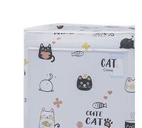 Aramox Cubierta Antipolvo para Lavadora, Protector Impermeable de Dibujos Animados de PEVA, Resistente a los Rayos para Uso en Interiores y Exteriores, Se Adapta a Lavadoras de 10 Kg (Tipo de carga