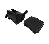 Aramox Cubierta de Caja de Fusibles, 6556Z1 Cubierta de Caja de Fusibles con Protección de Circuito de Base Negra Compatible con 206 207 Cubierta Exterior