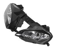 Aramox Cubierta de Faro ABS Carcasa de Faro Lente Transparente Reemplazo Directo para YZF 600 R6 2008 2013 para Uso y Reparación en la Calle de Conducción Nocturna