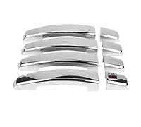 Aramox Cubierta de Manija de Puerta de Coche, Embellecedor ABS de 8 Uds. Para Cruze 2008 a 2016, Decoración Plateada Elegante y Fácil de Instalar