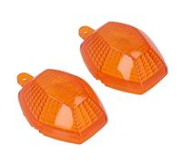 Aramox Cubierta de Señal para V-Strom DL 1000, Repuesto de Lente de Lámpara Indicadora Delantera Izquierda y Derecha, Amarillo, 2006-2012