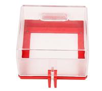 Aramox Cubierta del Botón de Parada de Emergencia, Protector de Interruptor de Botón Transparente de Material de PC, Diseño de Bloqueo de Seguridad Resistente para Equipos Eléctricos Industriales