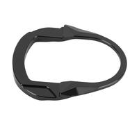 Aramox Cubierta del Interruptor de Bloqueo de Puerta Eléctrica de Motocicleta, Aleación de Aluminio, Resistente a los Arañazos, Ajuste Elegante para XMAX300 2023 a 2024 (BLACK)