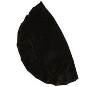 Aramox Cubierta del Taburete de Piano, Terciopelo Dorado Suave con Decoración de Encaje, Cubierta de Asiento Individual a Prueba de Polvo, Se Adapta a la Mayoría de los Pianos, Fácil de Limpiar (Café)