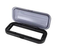 Aramox Cubierta Estéreo Marina, Funda Impermeable ABS Gruesa, Protector de Radio para Barcos con Diseño a Prueba de Golpes para Barcos y Yates