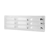 Aramox Cubierta para Parrilla de Rejilla de Ventilación, Ventilación Marina de Acero Inoxidable para Barcos, Yates, Kayak, Resistente Al óxido, Fácil Instalación, Rendimiento Duradero