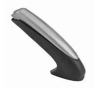 Aramox Cubierta protectora del freno de mano de la cubierta del agarre de la manija del coche para Sedan 06-11 Ajuste interior negro